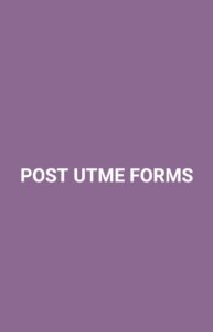 Chrisland University Post UTME Form